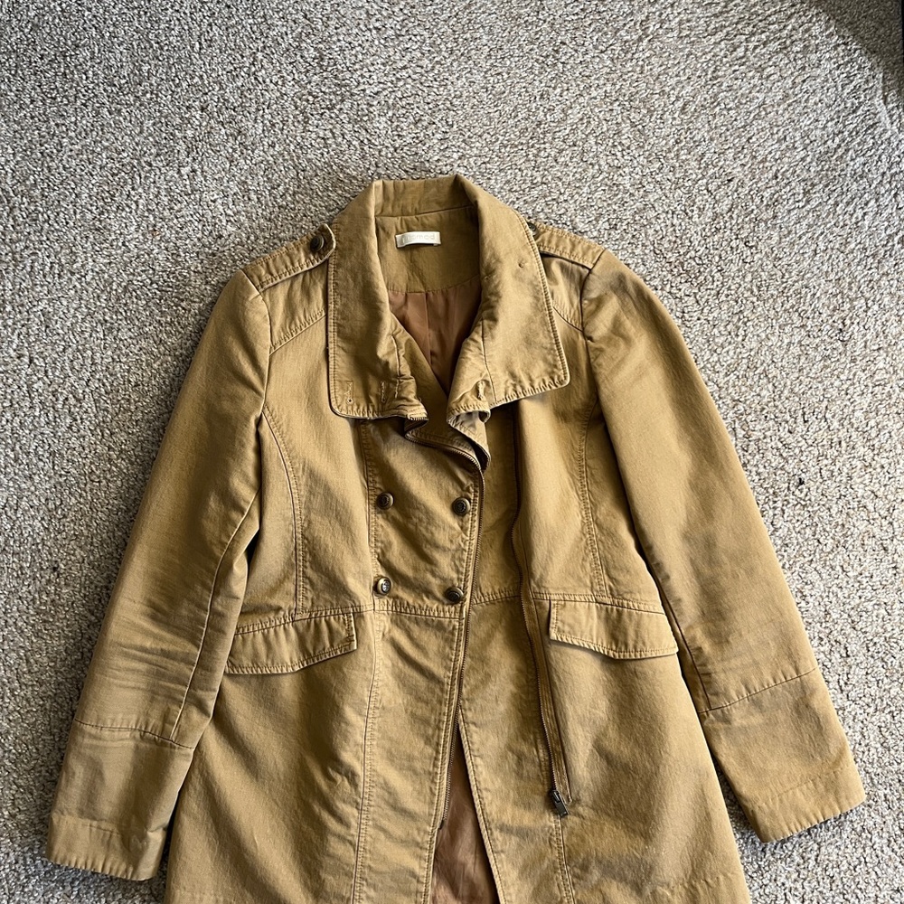 Promod Tan Trench Coat